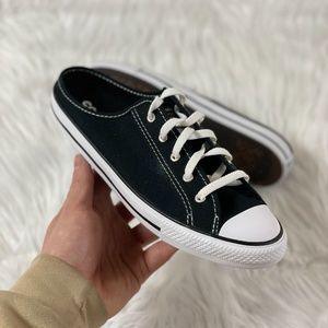 Converse Chuck Taylor All Star Womens Mule Slip Black 567945F  Like new Sz 7.5